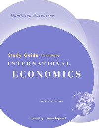 Image of Study Guide to accompany International Economics