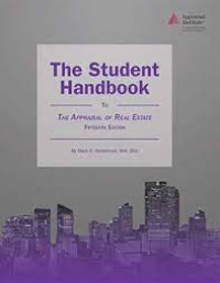 Image of The Student Handboook to The Appraisal of Real Estate