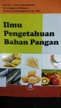 Ilmu Pengetahuan Bahan Pangan