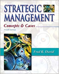 Strategic Management : concepts and cases (International edition)