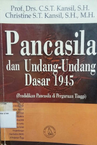 Image of Pancasila dan Undang-Undang Dasar 1945 Bagian ke-1