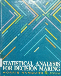 Image of Statistical Analysis For Decision Making