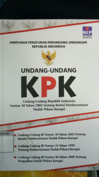 Undang-Undang KPK